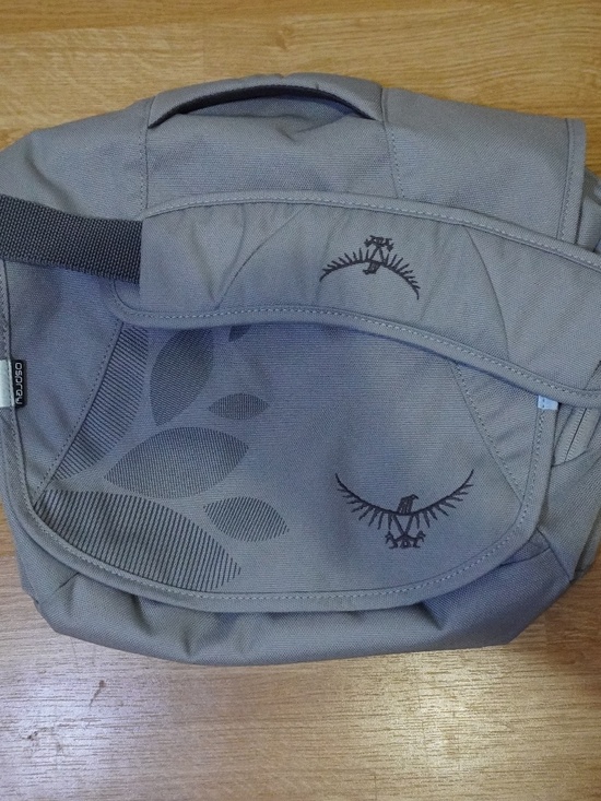 OSPREY Handbags - Osprey Flap Jill Mini Messenger Bag – Gray – Flap Closure